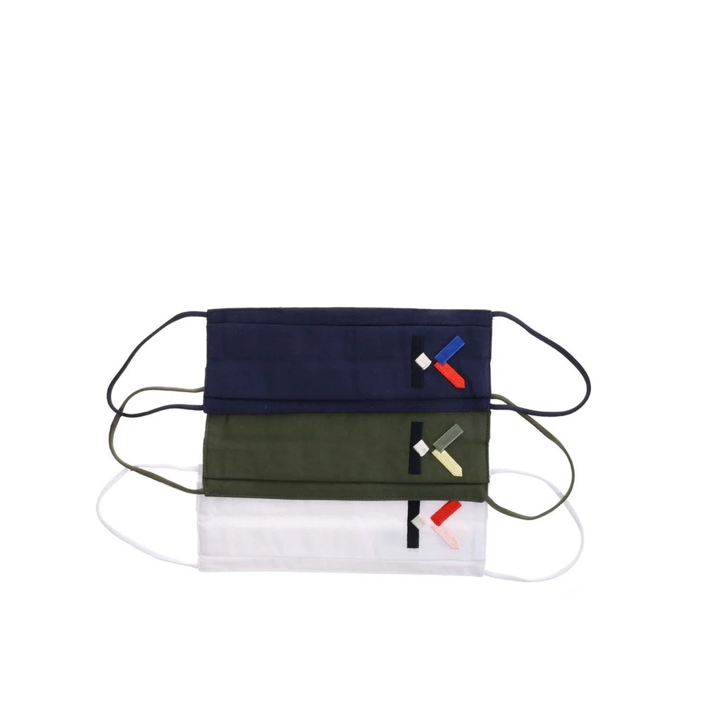 Kenzo Logo Detailed Pack Of Three Face Mask